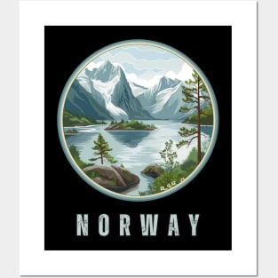 Norway Posters and Art